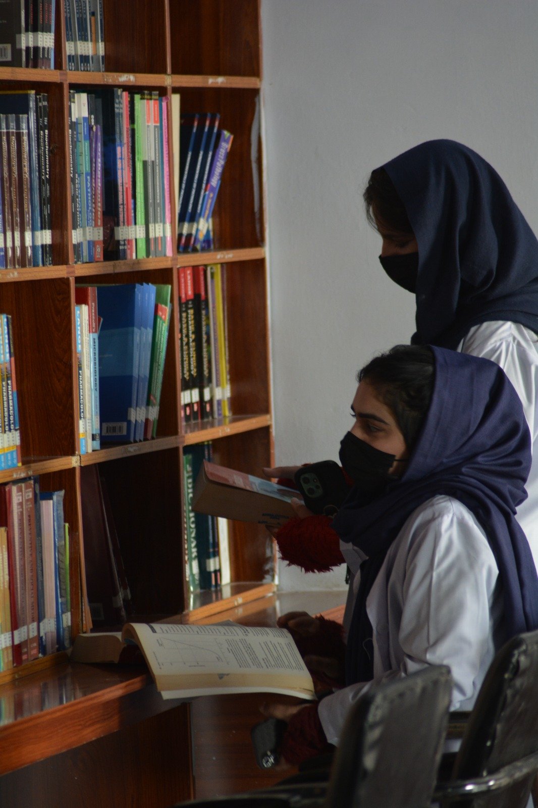 Library study area